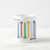 Mug Juste ma Coupe régulière de golf (Centre)