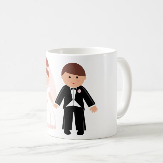 Mug Juste Marié Couple Muple (Devant droit)
