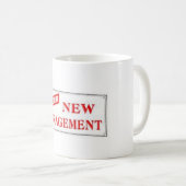 Mug Juste marié, sous la nouvelle gestion ! (Devant droit)
