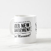 Mug juste marié | Sous nouvelle direction (Devant gauche)