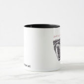 Mug "juste mon type " (Centre)
