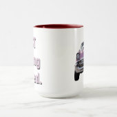 Mug "juste obtenant commencé." 'TASSE de CAFÉ de 57 (Centre)