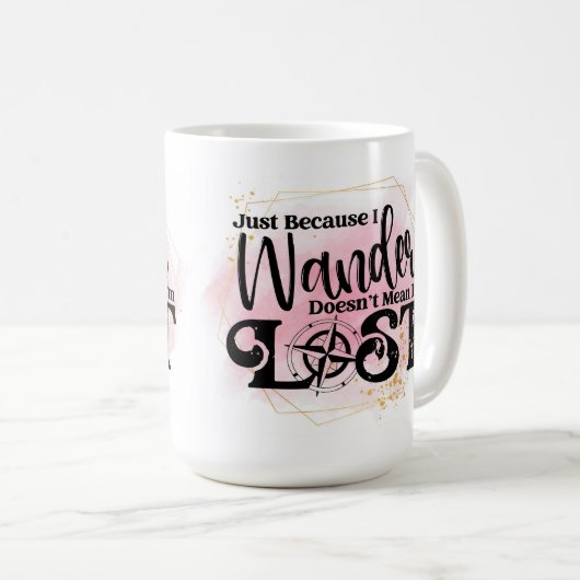 Mug Juste parce que je me demande, ça ne veut pas dire (Devant droit)