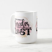 Mug Juste parce que je me demande, ça ne veut pas dire (Devant gauche)