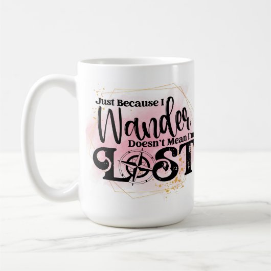 Mug Juste parce que je me demande, ça ne veut pas dire (Gauche)