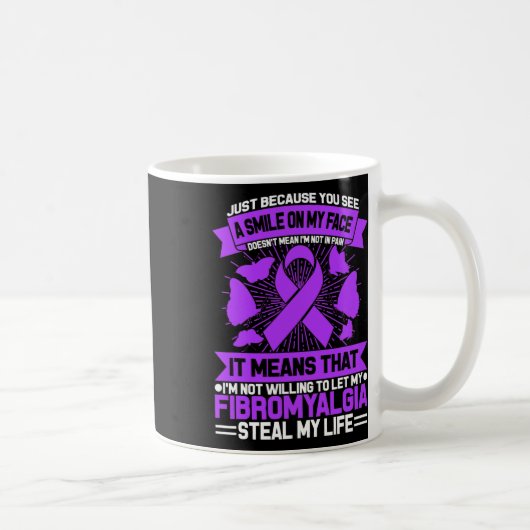 Mug Juste parce que vous voyez un sourire sur mon visa (Droite)