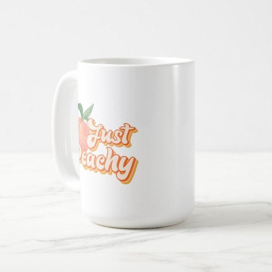 Mug Juste Peachy (Devant gauche)