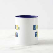 Mug Juste pour aujourd'hui Citation de Slogan Lettres  (Centre)