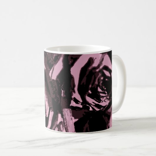 Mug Juste quelques Roses (Devant droit)