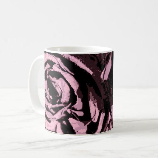 Mug Juste quelques Roses (Devant gauche)