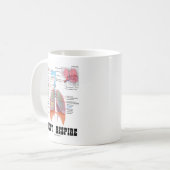 Mug Juste Respire (Devant gauche)