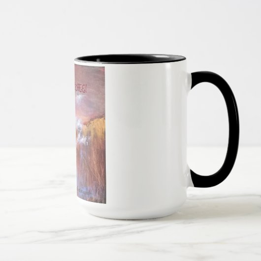 Mug "Juste rêvant… le CAFÉ ! " (Droite)