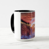 Mug "Juste rêvant… le CAFÉ ! " (Devant gauche)