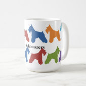 Mug Juste Schnauzers (Devant droit)
