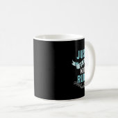 Mug Juste Sourds Pas Impolis Ruban Jaune de Sensibilis (Devant droit)