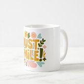 Mug Juste sourire (Devant droit)