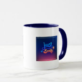 Mug Juste sourire (Devant droit)
