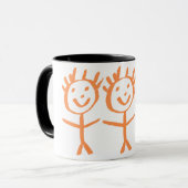 Mug juste sympa (Devant gauche)