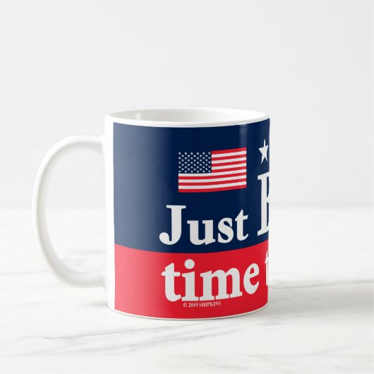 Mug Juste temps de Biden (Gauche)