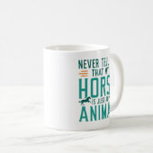 Mug Juste un animal (Devant droit)