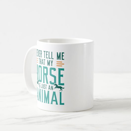 Mug Juste un animal (Devant gauche)