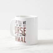 Mug Juste un animal (Devant gauche)