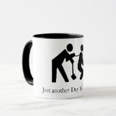 Mug Juste un autre jour @ le bureau (Devant gauche)