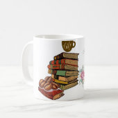 Mug Juste un chapitre de plus Café Livres Conception f (Devant gauche)