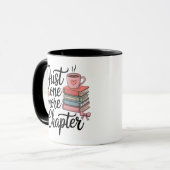 Mug Juste un chapitre de plus – Conception Cozy Bookwo (Devant gauche)
