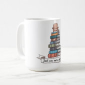 Mug Juste un chapitre de plus - Conception de livre co (Devant gauche)