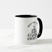 Mug Juste un chapitre de plus Skeleton Bookworm (Devant droit)