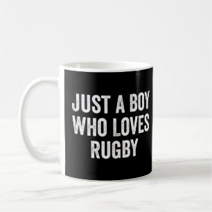 Mug Juste un garçon qui aime le joueur de rugby