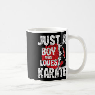 Mug Juste un garçon qui aime le karaté - Arts martiaux