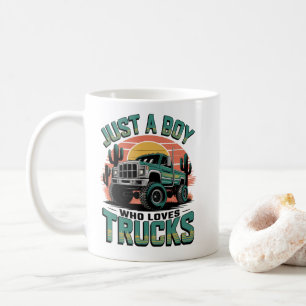 Mug "Juste un garçon qui aime les camions"