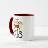 Mug Juste un garçon qui aime les chats (Devant gauche)
