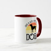 Mug Juste un garçon qui aime les chiens (Devant droit)