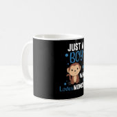 Mug Juste un garçon qui aime les singes Singes doux Si (Devant gauche)