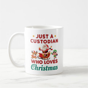 Mug Juste un gardien qui aime Noël