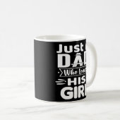Mug Juste Un Père Qui Aime Sa Fille (Devant droit)