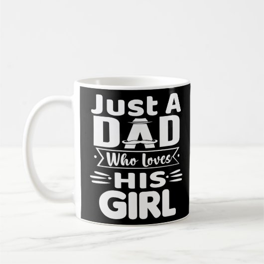 Mug Juste Un Père Qui Aime Sa Fille (Gauche)
