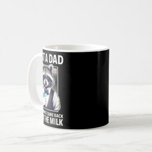 Mug Juste Un Père Qui Est Toujours Revenu Avec Le Lait (Devant gauche)