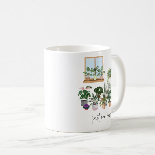 Mug Juste un Plante de plus (Devant droit)
