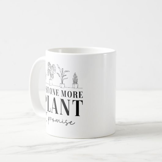 Mug Juste un Plante de plus (Devant gauche)