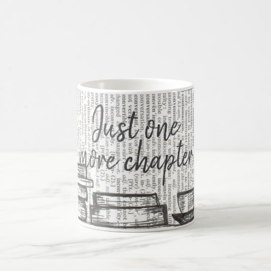 Mug Juste un plus de chapitre (Centre)
