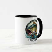 Mug Juste Un Poisson De Plus Je Promets Drôle Pêche (Devant droit)
