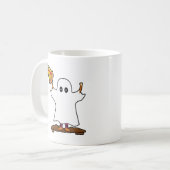 Mug Juste un Spook qui aime Pizza, saison éffrayante (Devant gauche)
