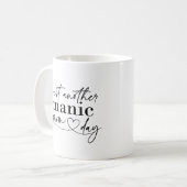Mug Juste une autre journée de maman maniaque (Devant gauche)