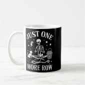 Mug Juste une autre rangée Squelette Crochet Chat Drôl (Gauche)