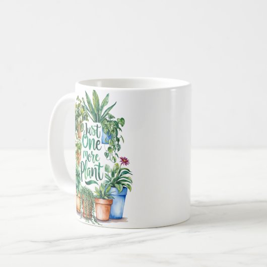 Mug Juste une boue Plante de plus (Devant gauche)