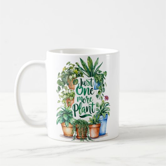 Mug Juste une boue Plante de plus (Gauche)